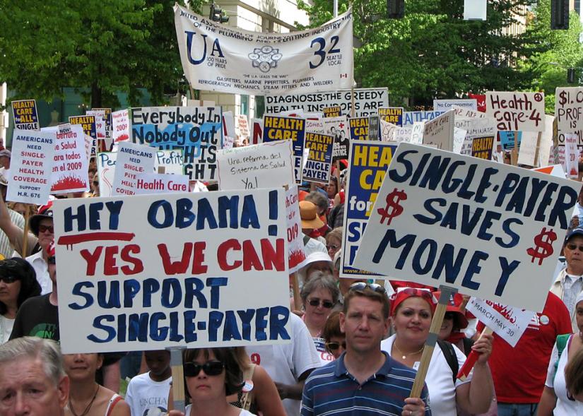 Some 5,000 people march in Seattle for genuine health care reform