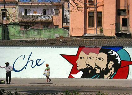 A mural near Museo de la Revolución in Havana