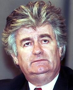 Bosnian Serb leader Radovan Karadzic
