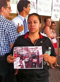 Workers at a Manhattan McDonald's in Washington Heights walked out over dangerous working conditions